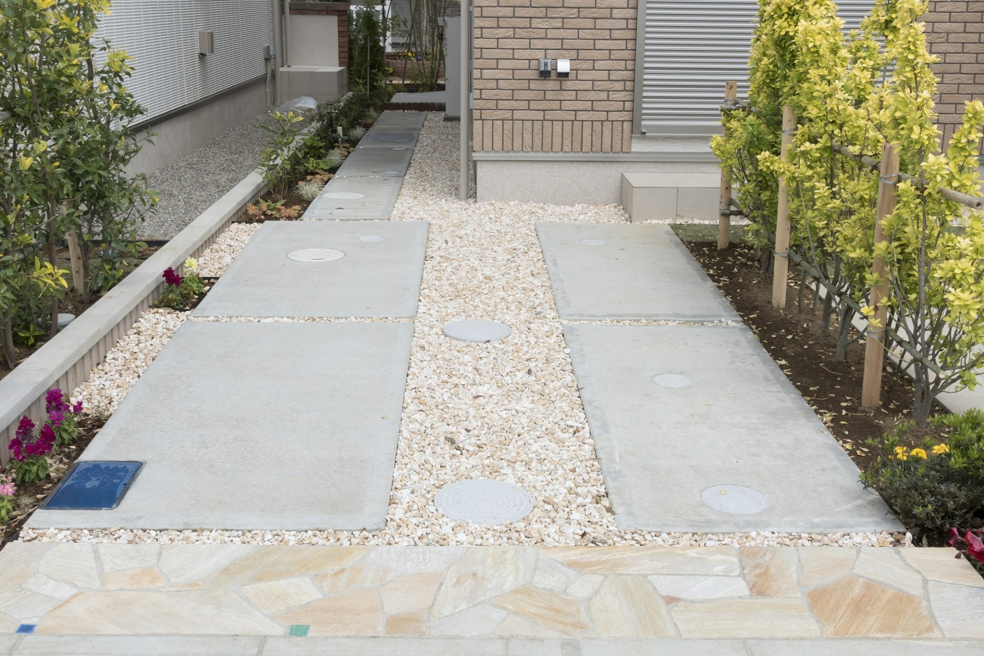 デザイン性を重視した外構 | 静岡県静岡市で外構工事なら景図考房
